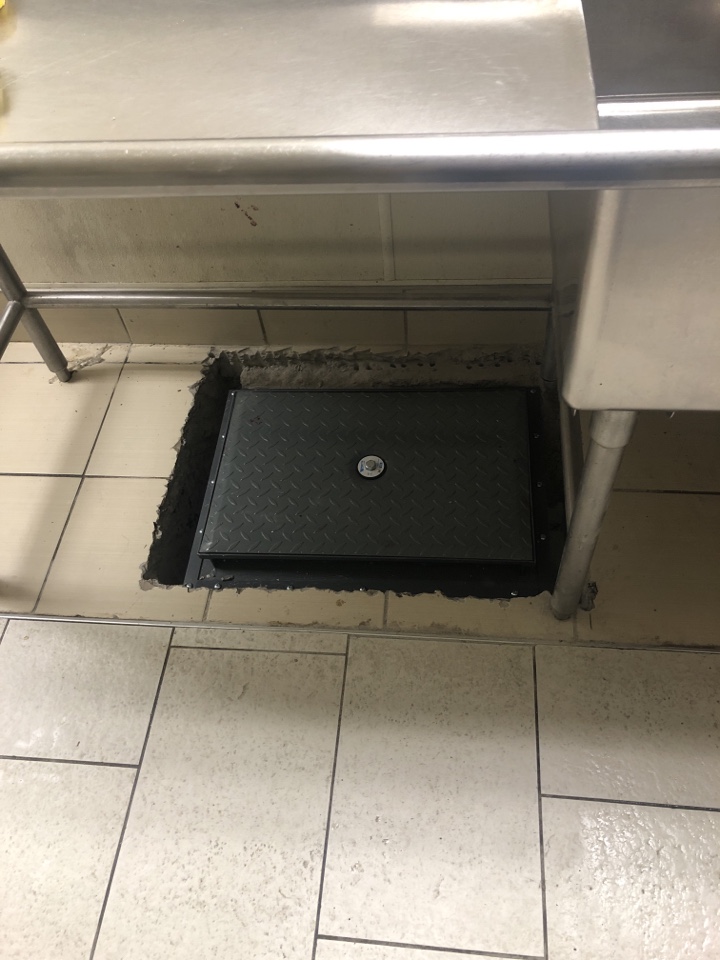 Stanley Park, AB - Plumber required. Remove grease trap from concrete floor And replaced with new one.Plumber required. Watts grease trap. Stanley Park, AB - Plumber required. Remove grease trap from concrete floor And replaced with new one.Plumber required. Watts grease trap.