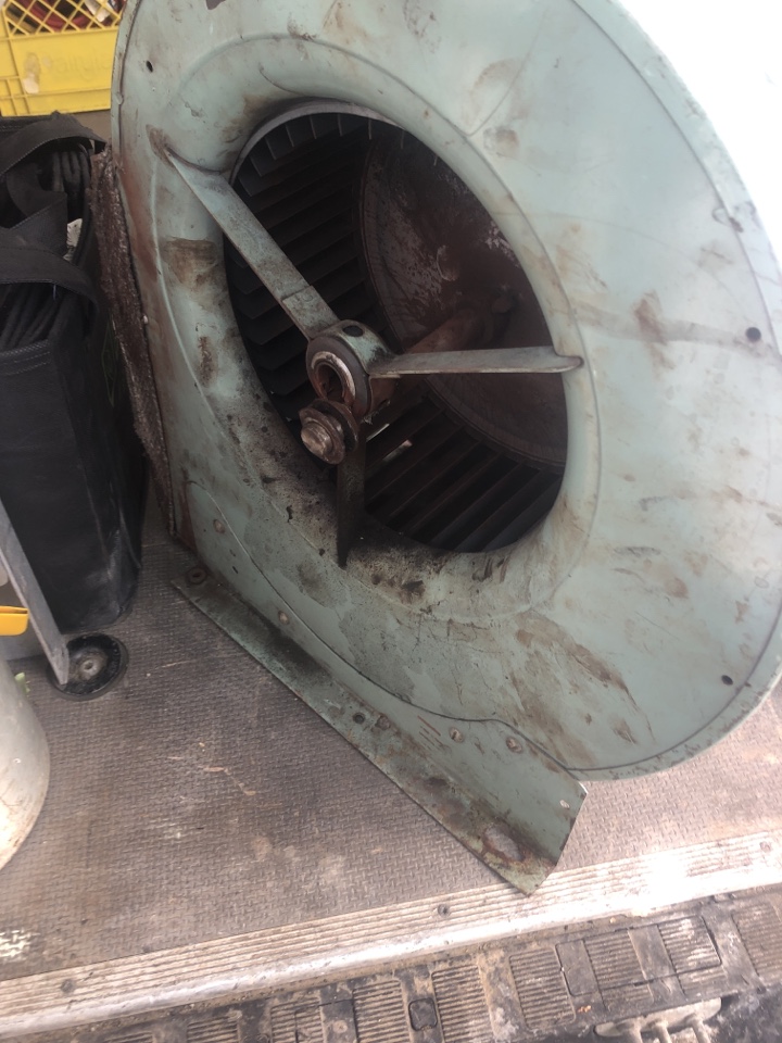 Stanley Park, AB - Repair. Furnace pulled fan replaced Stanley Park, AB - Repair. Furnace pulled fan replaced