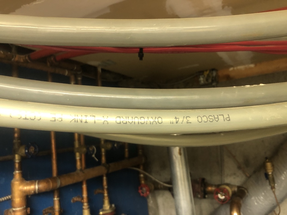 Stanley Park, AB - Repaired three-quarter inch lines to hot water tank. As well as two bathroom replacing PEX That was leaking. Stanley Park, AB - Repaired three-quarter inch lines to hot water tank. As well as two bathroom replacing PEX That was leaking.